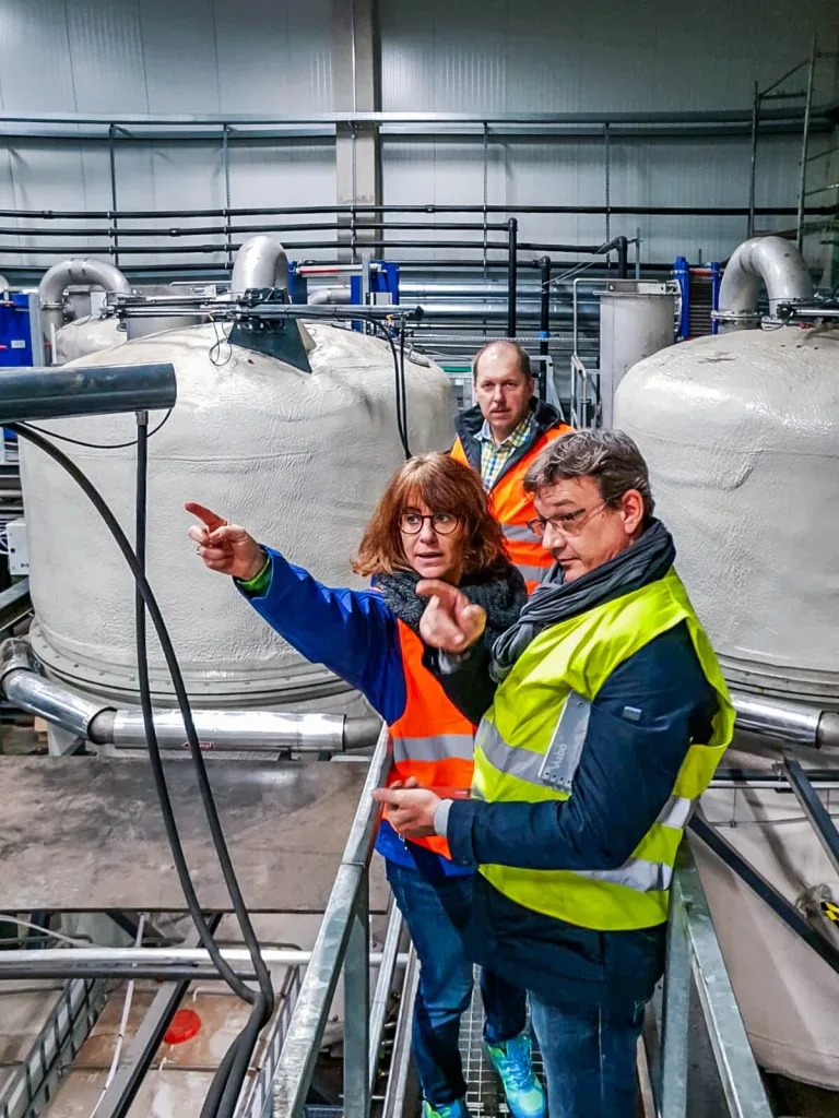 Kundenbesuch Biogastechnik Süd in Frankreich