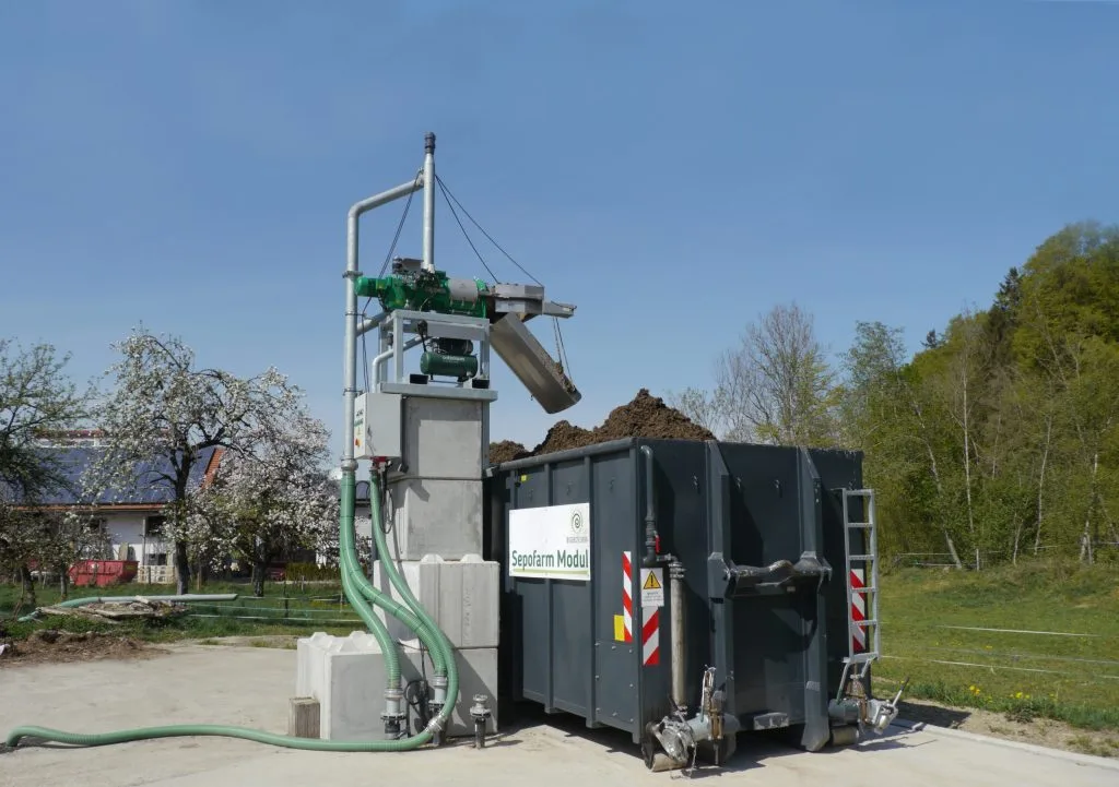 Sepogant Pressschneckenseparator Detail