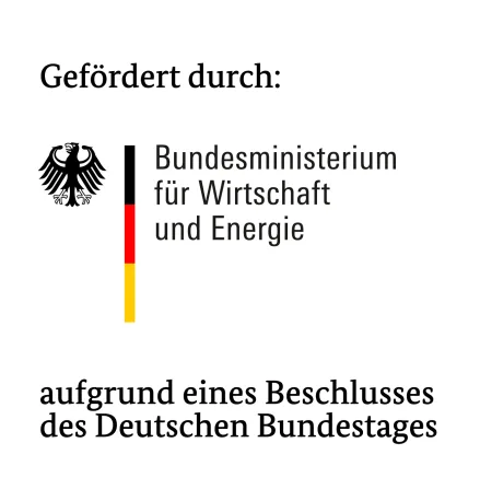 Gefördert vom Bundesministerium für Wirtschaft und Energie