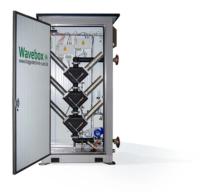 Wavebox Ultraschalltechnik zum Substrataufschluss