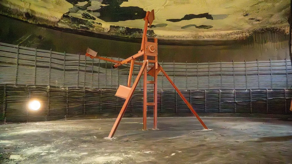 Paddelrührwerk im Einsatz