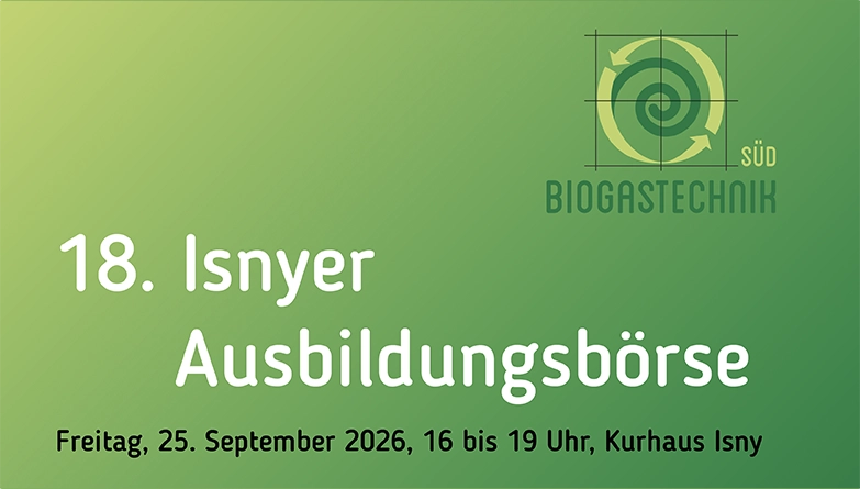 Isnyer Ausbildungsboerse Biogastechnik Süd