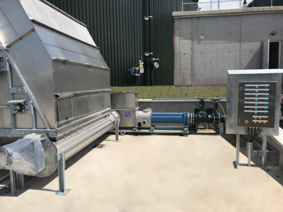 Easyfeeder Feststoffdosierer für Biogasanlagen