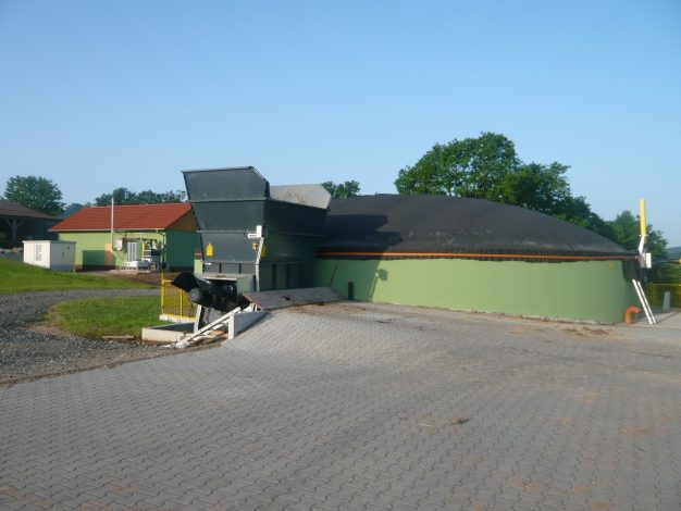 Einweihung einer Biogasanlage 2009