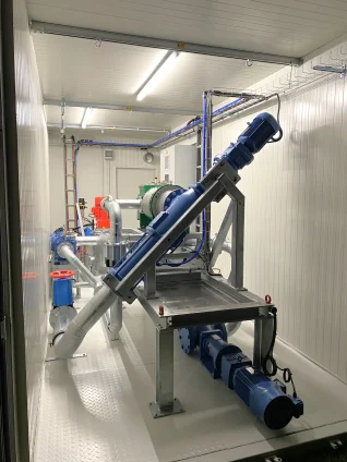 Biogasanlage mit Technik von Biogastechnik Süd