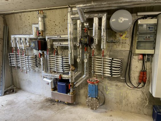 Komponente einer Biogasanlage