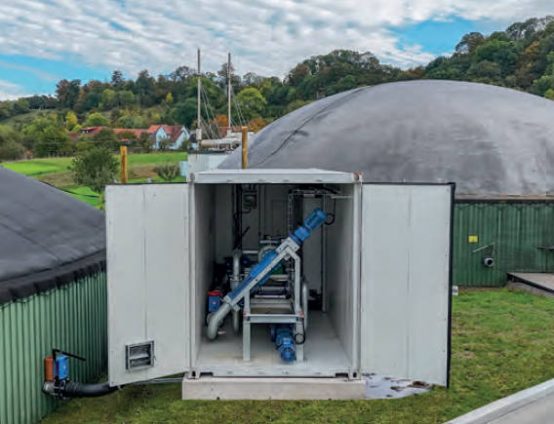 Technische Zeichnung Biogastechnik